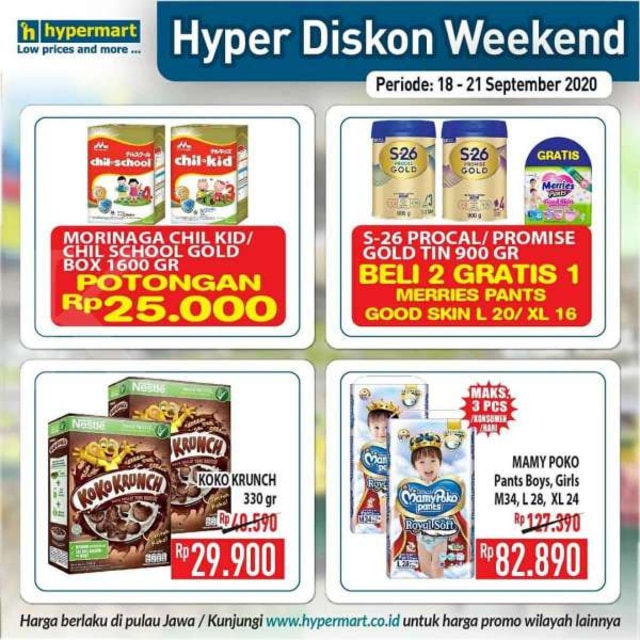 Promo JSM Hypermart, Periode 18-21 September 2020 (86401)