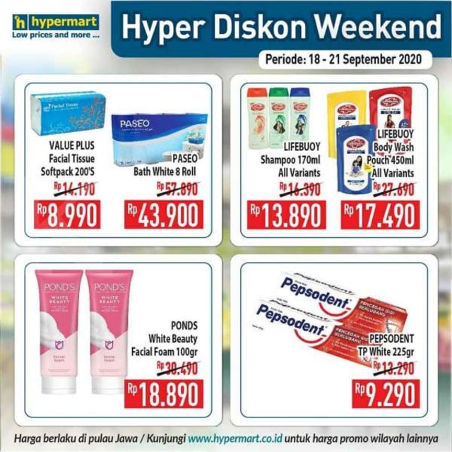 Promo JSM Hypermart, Periode 18-21 September 2020 (86403)