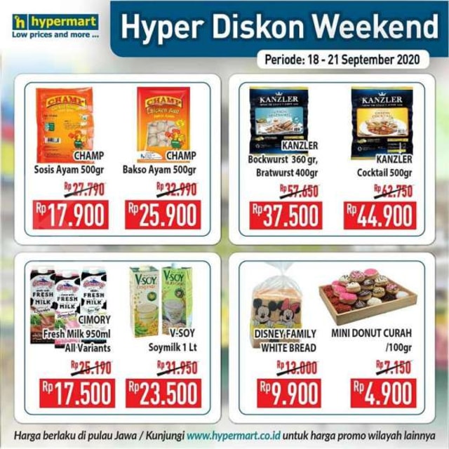 Promo JSM Hypermart, Periode 18-21 September 2020 (86406)