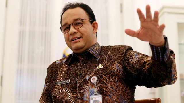 Gubernur DKI Jakarta Anies Baswedan. Foto: Yuddy Cahya Budiman/REUTERS