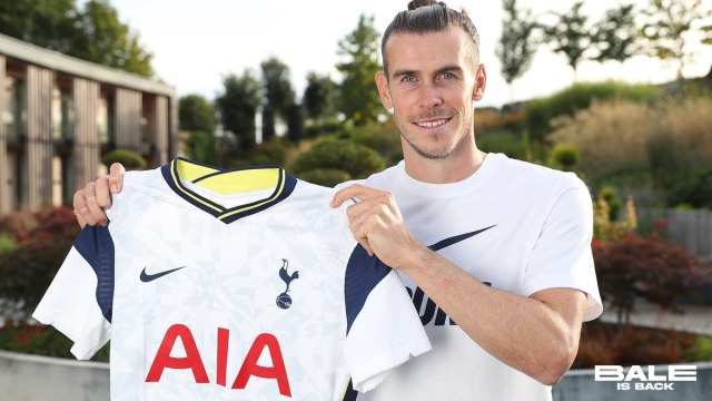Gareth Bale. Foto: Twitter resmi Tottenham Hotspur (@SpursOfficial)