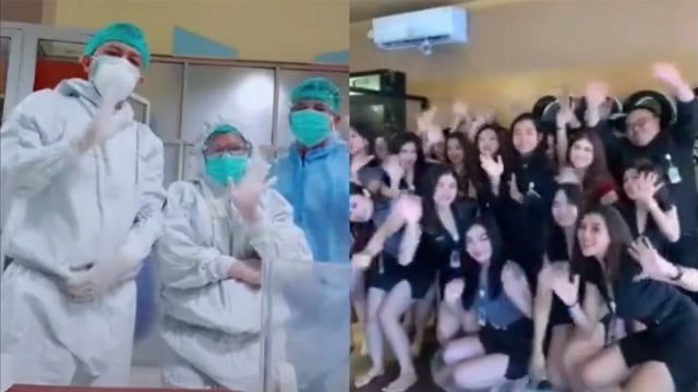 TikTok Reaksi Nakes Perhatikan Segerombolan Wanita Langgar Protokol Kesehatan (99554)