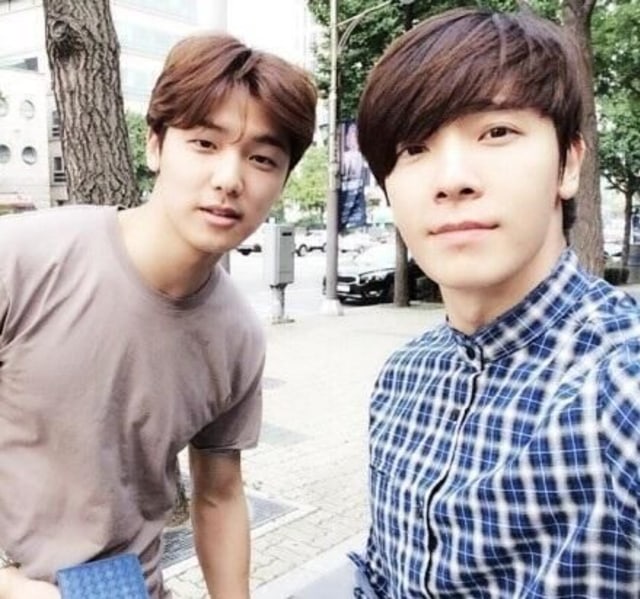 Kang Min Hyuk dan Donghae, Foto: Dok. pinterest.com