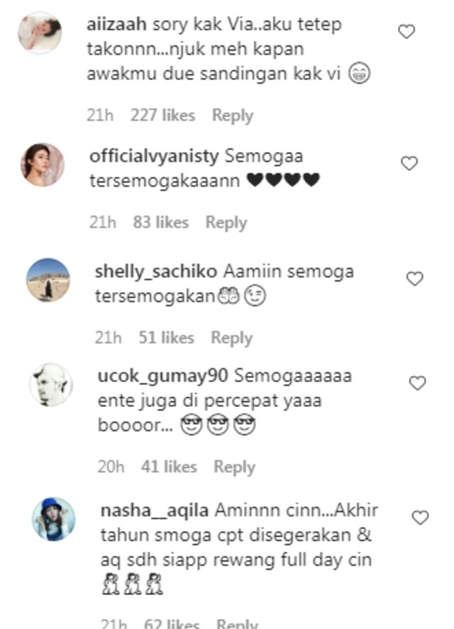 Hadiri Pernikahan Sahabatnya, Via Vallen: Jangan Tanya Kapan Nyusul (103248)