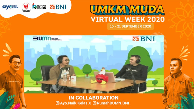 UMKM MUDA Virtual Week, BNI Perkenalkan Rumah BUMN untuk Milenial (14486)