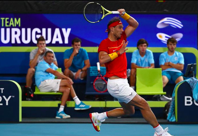 Viral Video Rafael Nadal Lihai Juggling Bola Tenis dengan Kaki (219899)