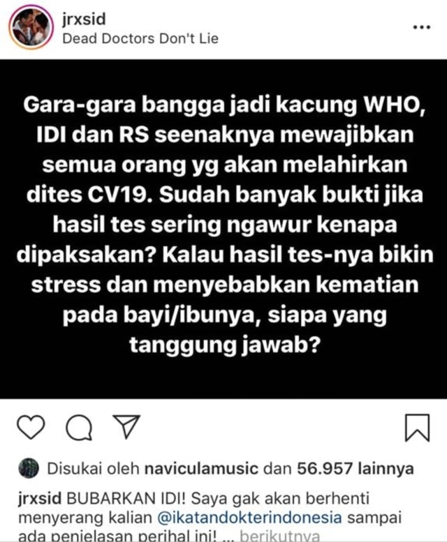 Minta Penangguhan Penahanan, Jerinx Bersedia Akun Instagramnya Didelete (256)