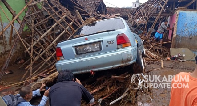 Dugaan Pemicu Banjir Bandang di Cicurug Sukabumi Disebabkan Bendungan Ambrol (96860)