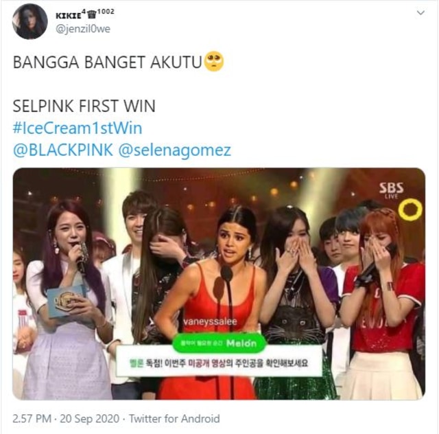 Inkigayo Jadi Program Musik Korea Pertama yang Menangkan Selena Gomez (224153)