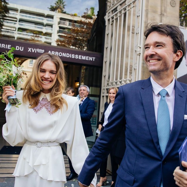 Anak bos Louis Vuitton, Antoine Arnault, resmi menikah dengan supermodel Natalia Vodianova. Foto: dok. Instagram @natasupernova