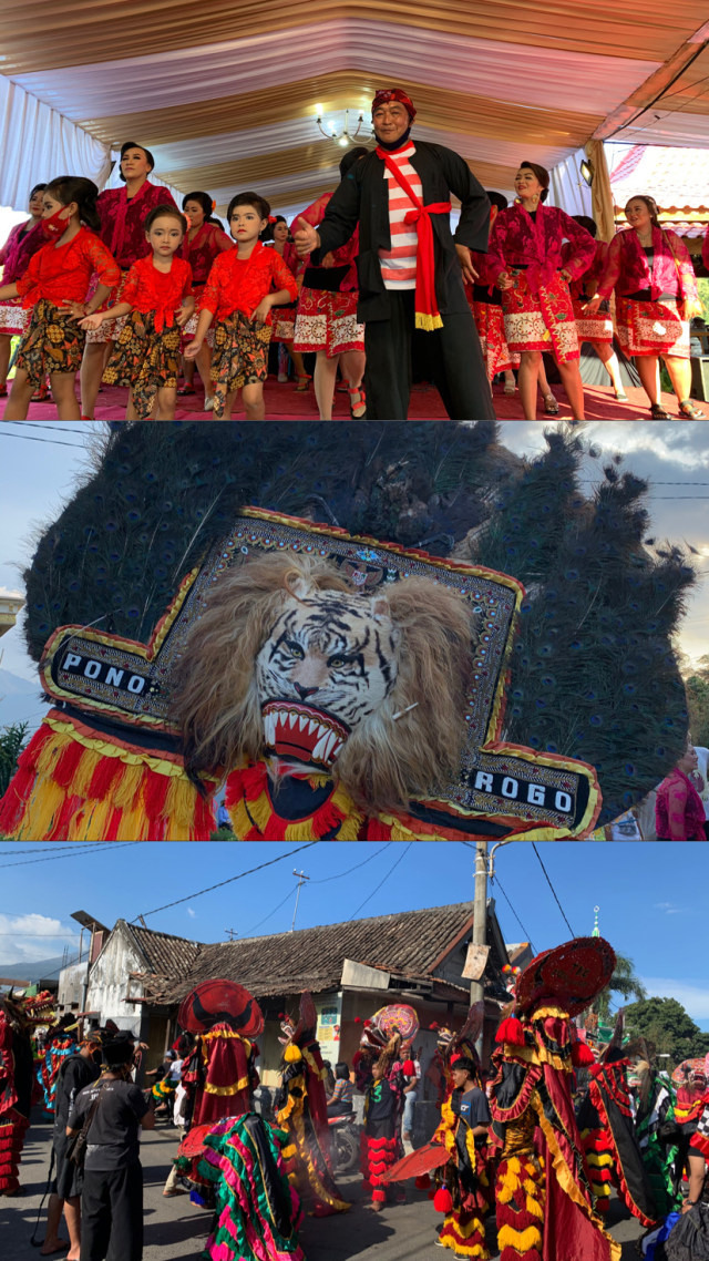 Prosesi Kirab Budaya.