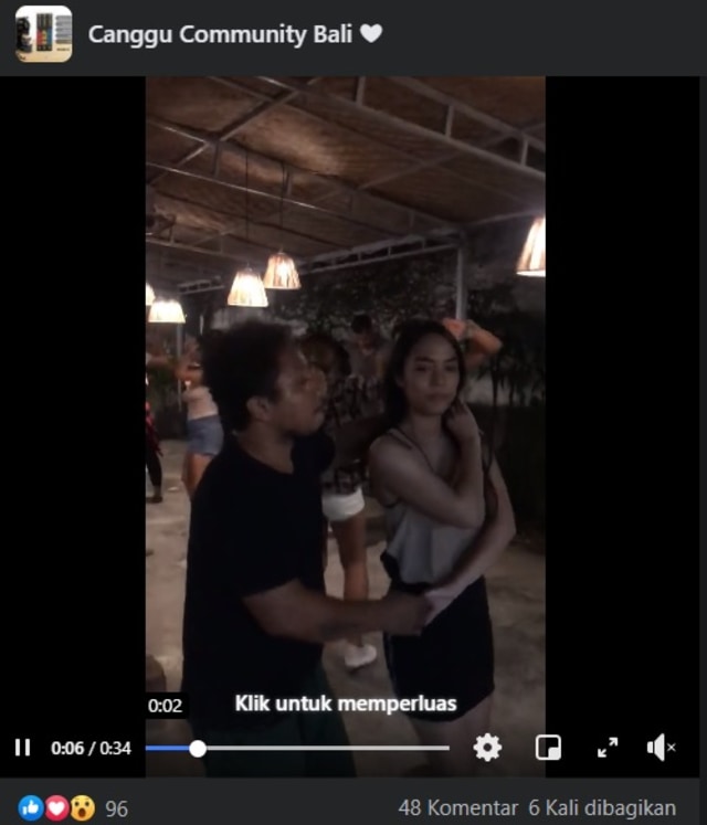 Viral Sekelompok WNA di Bali Tari Salsa di Restoran, Abaikan Protokol Kesehatan (10184)