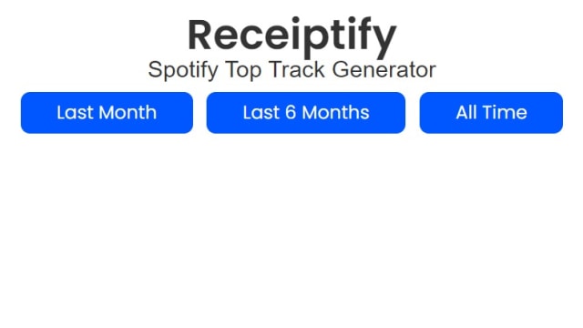 receiptify spotify login