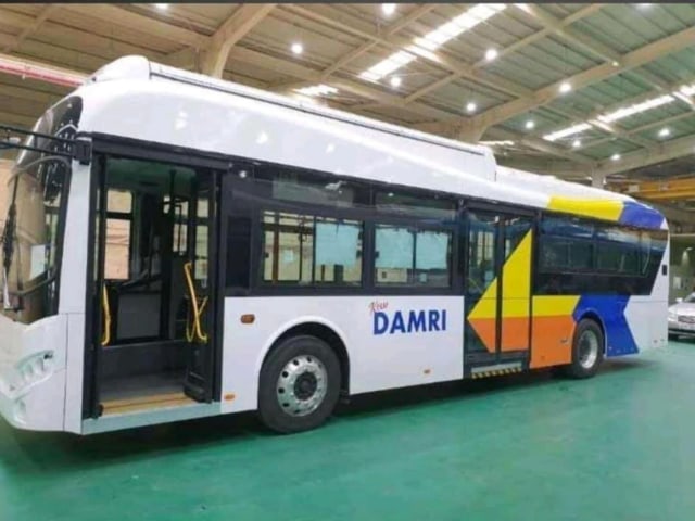 Bus Listrik Damri. Foto: dok. Damri