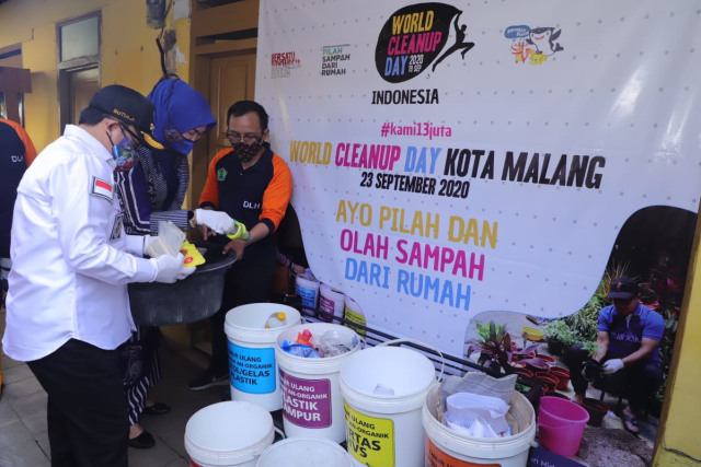 Hari Bersih Sedunia. Foto: Humas Pemkot Malang