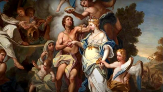 Ilustrasi Atalanta and Hippomenes. Foto: Screen Youtube See U in History / Mythology