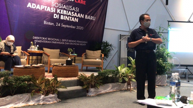 Kepala Dinas Kebudayaan dan Pariwisata Kabupaten Bintan, Wan Rudy Iskanda. Foto: Milyawati