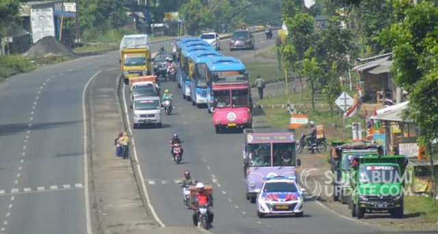 Bus Trans Sukabumi (BTS) dan Bus Pariwisata Ajak Kami. | Sumber Foto:Dinas Perhubungan Kota Sukabumi