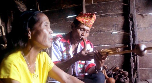 Alat musik tradisional Dayak, Kaldii'. Foto: Dok. Istimewa