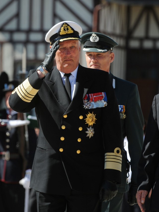 Raja Norwegia, Harald. Foto: Jean-Francois Monier/AFP