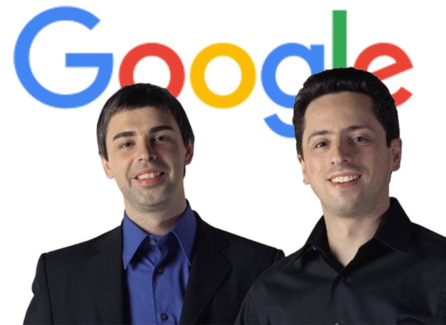 Larry Page dan Sergey Brin, pendiri Google. Foto: flickerreport