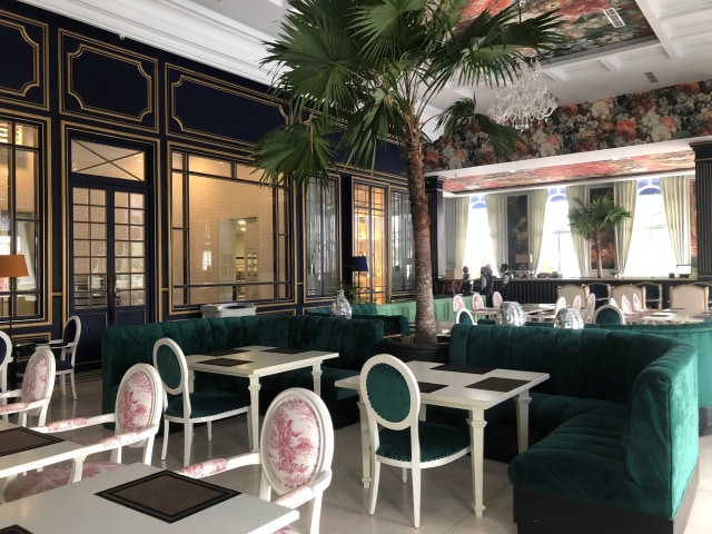 Suasana Resto D'Monaco Yogyakarta yang mengusung desain ala Eropa. Foto: Maria Ii Agista/Tugu Jogja