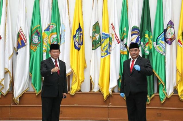 Dirjen Politik dan Pemerintahan Umum Kemendagri RI, Bahtiar ditunjuk Mendagri Tito sebagai Pjs Gubernur Kepri. (Foto: ist)