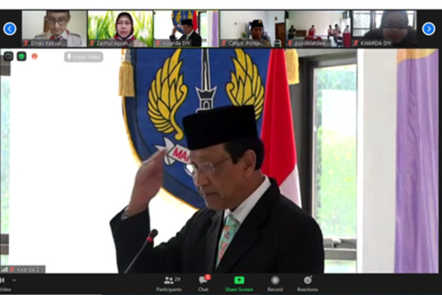 Musyawarah Daerah Kwarda Daerah Istimewa Yogyakarta Bertekad Perkuat Bela Negara (4869)