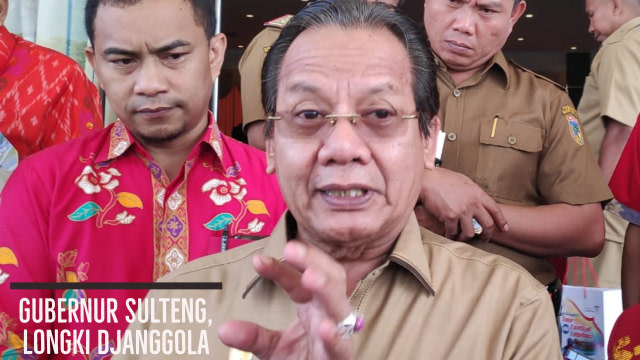 Gubernur Sulawesi Tengah, Longki Djanggola. Foto: Dok. PaluPoso