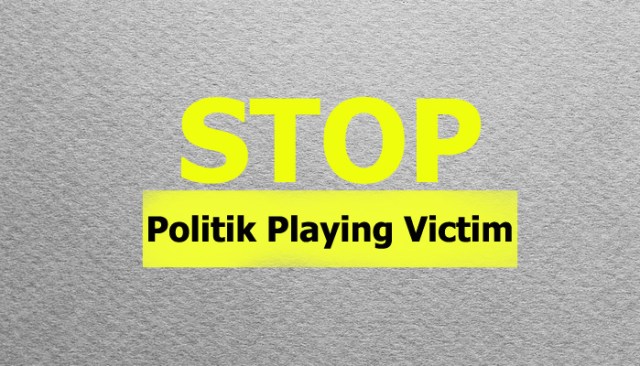 Ilustrasi Stop Politik Playing Victim (Foto: Nusantaranews)