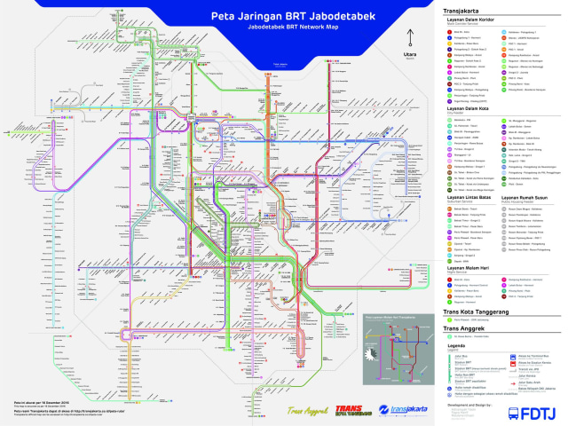 Mengenal Transportasi Umum Di Jakarta Dengan Peta
