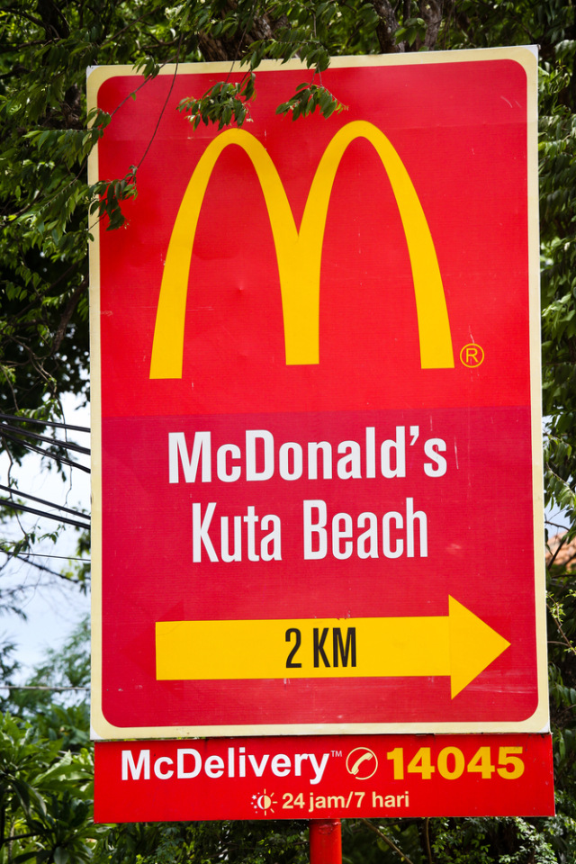 Ilustrasi McDonald's Kuta Beach, Bali Foto: Dok.Neale Cousland/Shutterstock