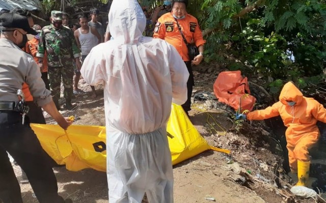 Mayat Mengambang Ditemukan Tiga Bocah Tegal di Kali Kemiri saat Cari Bunglon