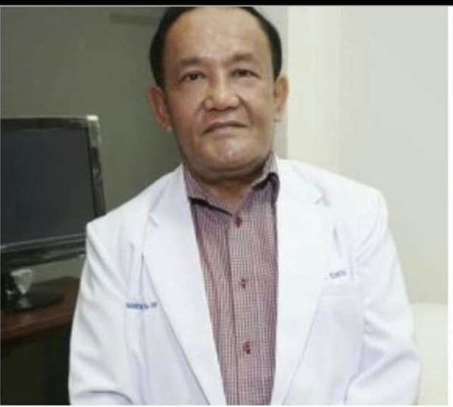 DR dr Fransiskus Hamido Hutauruk, Sp.OG, dokter spesialis kebidanan dan kandungan RSUD Arifin Achmad. 