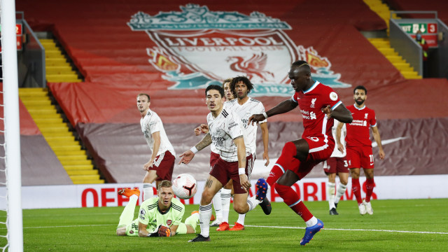 Liverpool vs Arsenal. Foto: Jason Cairnduff/Reuters