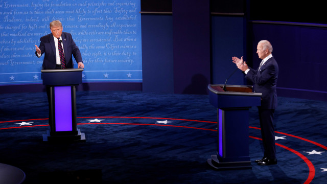 Debat presiden Amerika Serikat. Foto: Brian Synder/Reuters