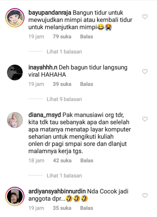Viral Mahasiswa Tertidur Pulas saat Ospek Online (15967)