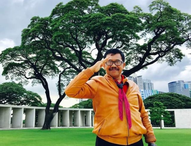 Djoko Adi Walujo, pemilik Baden Powell House Indonesia, "Rumah" Pramuka di Surabaya. Foto-foto: Dok.Pribadi