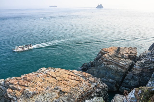 Salah satu pemandangan laut di Korea. Foto: Shutterstock