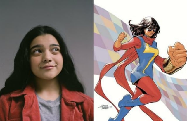 Iman Vellani akan memerankan Ms. Marvel, superhero muslim pertama buatan Marvel.