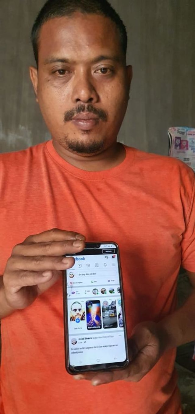 Polisi tangkap Ketua MUI Tanjung Balai SM yang posting foto Ma'ruf Amin dengan 'Kakek Sugiono'. Foto: Polri