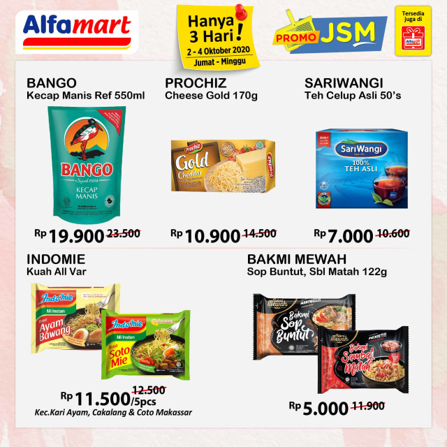 Promo JSM Alfamart Periode 2-4 Oktober 2020 (40191)