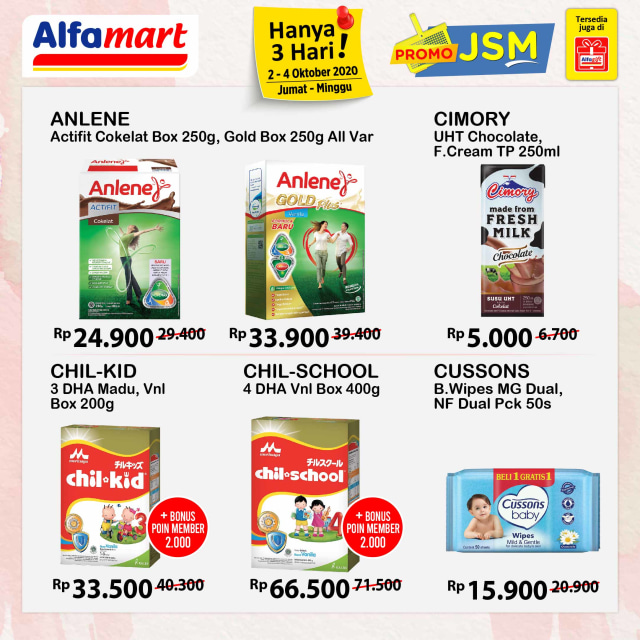 Promo JSM Alfamart Periode 2-4 Oktober 2020 (40192)