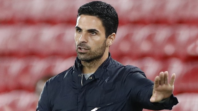 Manajer Arsenal Mikel Arteta. Foto: Reuters