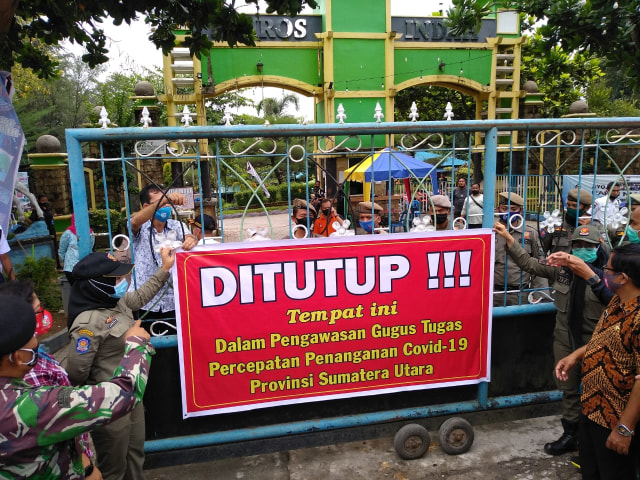 Viral Party di Kolam Renang Saat Pandemi, Satgas COVID-19 Tutup Hairos Waterpark (270148)