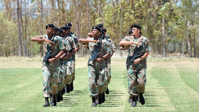 Ilustrasi tentara Afrika Selatan. Foto: Shutterstock