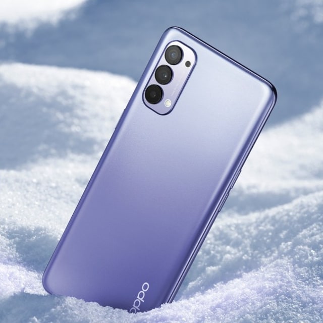  Oppo  Rilis Warna  Baru Reno  4  Nebula Purple kumparan com