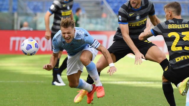 Lazio vs Inter Milan. Foto: Alberto Lingria/Reuters