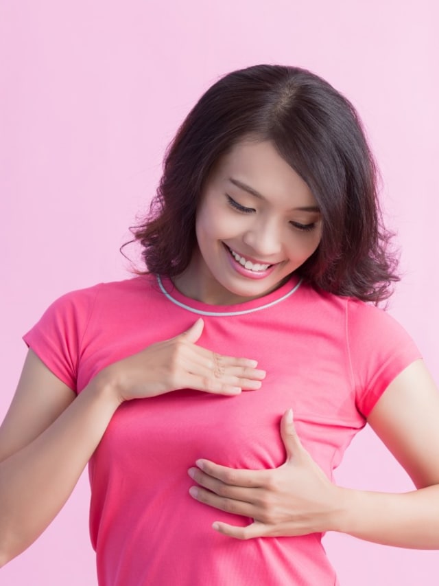 Perubahan payudara yang jadi tanda hamil Foto: Shutterstock