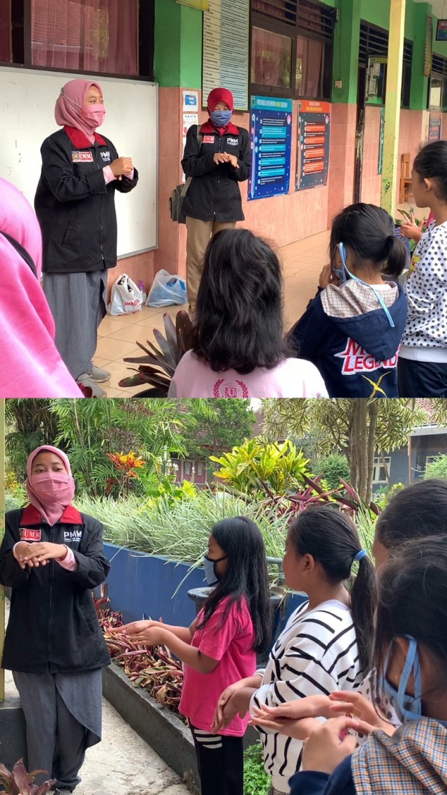 Edukasi 3M untuk Anak-Anak SD Desa Bulukerto. | kumparan.com